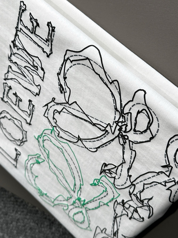 ブランドTシャツ細部ディテール